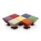 Manhattan Comfort Diamond Swivel Ottoman Set of 7  in Multi Colors of Blue, Red, Purple, Green, Orange, Tan & Yellow 7-OT002 - alternate 5